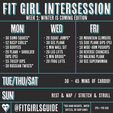 Fit Girls Guide on Instagram: “💕💪 Fit Girl Intersession is the time when we share a free week long workout calendar(s) to help you stay on track between Group Challenges!…” Side Plank Dips, Group Challenges, Long Workout, Fit Girls Guide, Reverse Crunches, Workout Calendar, Challenge Group, Sumo Squats, Leg Lifts