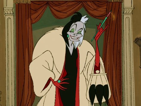 Sagittarius: Cruella de Vil from Disney's 101 Dalmatians  Zodiac Disney Villains Disney Character Quiz, Famous Fictional Characters, Cruella Deville, Glenn Close, Disney Wiki, Images Disney, Disney Images, Film Disney, Disney Live Action