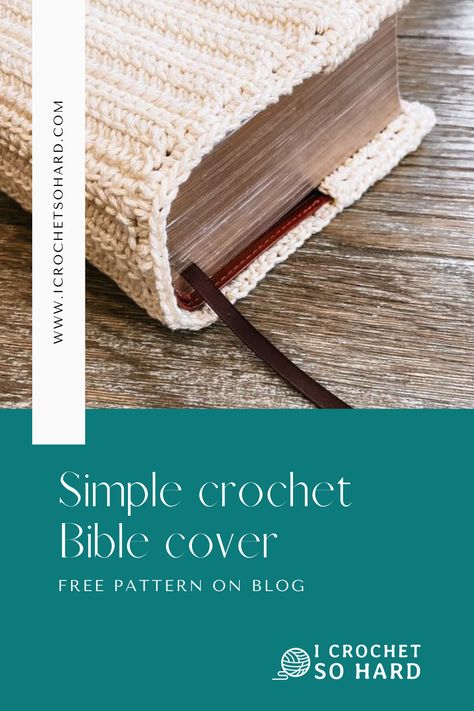 How To Crochet A Bible Cover, Crochet Christian Bookmarks, Crochet Book Cover Bible, Crochet Bible Case Free Pattern, Crocheted Book Sleeve Pattern, Crochet Scripture Bag, Crocheted Bible Covers Free Pattern, Book Covers Crochet Free Pattern, Crochet Bible Bag Free Pattern