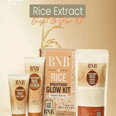 3 In 1 Rice Extract And Glow Kit ⬇️Click link to buy : https://trendivave.myshopify.com/products/3-in-1-rice-extract-and-glow-kit Highlights: Product Name: 3 In 1 Rice Extract And Glow Kit Product Description: Product Details:Material: Cream Whitening And Brightening A Versatile Skincare Set Designed To Nourish And Illuminate The Skin Package Includes: 1 x Facial Scrub, 1 x Face Wash, 1 x Face Mask Note: Before using any new cosmetic product, perform a patch test on a small skin area. V... Facial Kit Products, Rice Scrub, Organic Mask, Brightening Powder, Facial Kit, Facial Scrub, Homemade Beauty Tips, Glowing Skincare, New Cosmetics