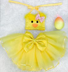 ******Listing is for crop top only   If you would like the bow to be in hot pink, mint or lavender please leave a note in the seller notes. This is perfect for Easter Yellow Tutu, Easter Yellow, Yellow Trim, Baby Chick, Sequin Bow, Baby Easter, Baby Chicks, Tutu Skirt, Orlando Fl