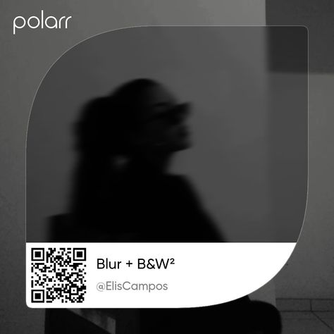 #preto#black#branco#white#blackandwhite#pretoebranco#filtro#filter#polarr#QRcode#code#style#photo#foto#blur Polarr Filters Code Blurred, Polarr Effect, Vsco Codes, Blur Filter, Ig Tips, Editing Filters, Photo Filters Apps, Blur Picture, Polar Filters