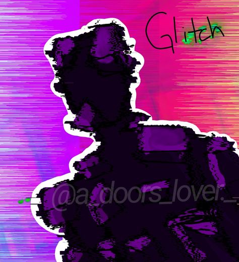 Glitch ⁉️ /tags/ #doors #doorsroblox #doorsart Doors Glitch Fanart, Glitch Doors Fanart, Doors Characters, Doors Game, Doors Fanart, Roblox Horror, Doors Roblox, Door Games, Roblox Doors