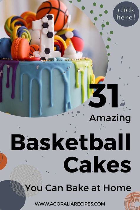 If you are a fan of basketball and sweets, this basketball cake is just the right choice to explore. Here are some simple basketball cake tutorials to guide you in making a basketball cake for any occasion, such as a basketball birthday cake. These tutorials will prepare and guide you on the step-by-step procedures of getting a well-baked, sumptuous, and attractive basketball theme cake and will also help suggest basketball cake designs for birthdays. Basketball Cake 2nd Birthday, Basketball Cake Design Birthday, Basketball Cake Ideas Boys, Basketball Cake Design, Basketball Cake Ideas, Basketball Theme Cake, Happy Birthday Basketball, Sports Birthday Cakes, Basketball Cakes