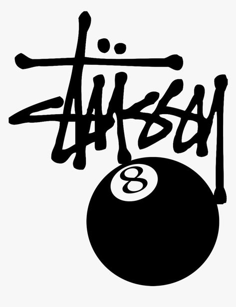 Stussy Graphic Design, Stussy Sticker, Print Design, Graphic Design, Black And White, Collage, Drawings, Pins, Quick Saves