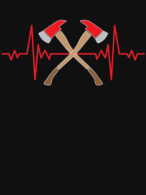 Firefighter Crossed Axes, Firefighter Painting Easy, Firefighter Tshirt Designs, Firefighter Wallpaper, Wildland Firefighter Tattoo, Firefighter Images, Firefighter Symbol, Firefighter Cross, Firefighter Logo