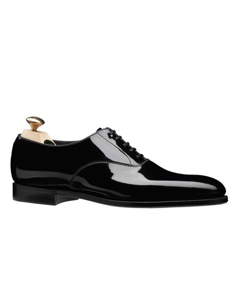 Crockett and Jones Overton Black Tie Shoe in Black Black Tie Shoes, Formal Shoe, Crockett And Jones, Groom Shoes, Mens Formal Wear, Heritage Backpack, Across Body Bag, Goodyear Welt, Tie Shoes