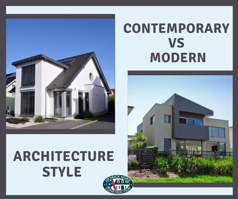 Modern Vs Contemporary Design, Contemporary Architecture House, Architecture Names, Home Types, Contemporary Vs Modern, Modernist Architects, Types Of Architecture, Walter Gropius, Modern Architects