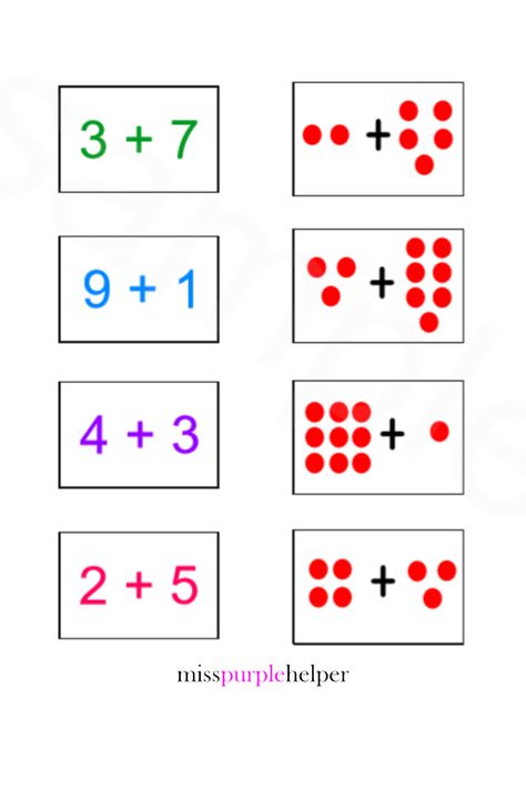 teaching maths addition printable worksheets at home or at school. Preschool maths learning worksheets. Teaching preshool, primary school and kindergarten kids addition using these maths printable educational worksheets. These learning worksheets are great to use at home. Maths worksheets to print and to work on at home. Preschool Maths, Maths Learning, Number Worksheets Kindergarten, Addition Worksheet, Early Years Maths, Toddler Math, Numbers Worksheet, Math Addition Worksheets, Maths Resources