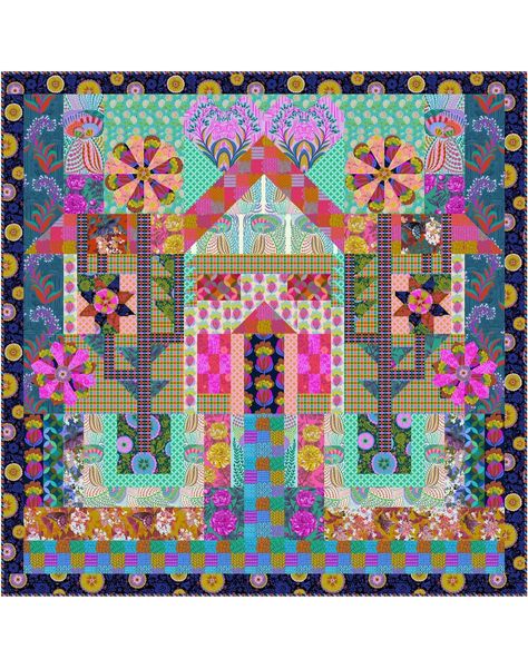 Anna Maria Horner Anna Maria Horner Quilts, Fish Quilts, Anna Maria Horner Fabric, Historic Cottage, Quilt Sampler, Quilt Club, Anna Maria Horner, Bright Quilts, Anna Marie