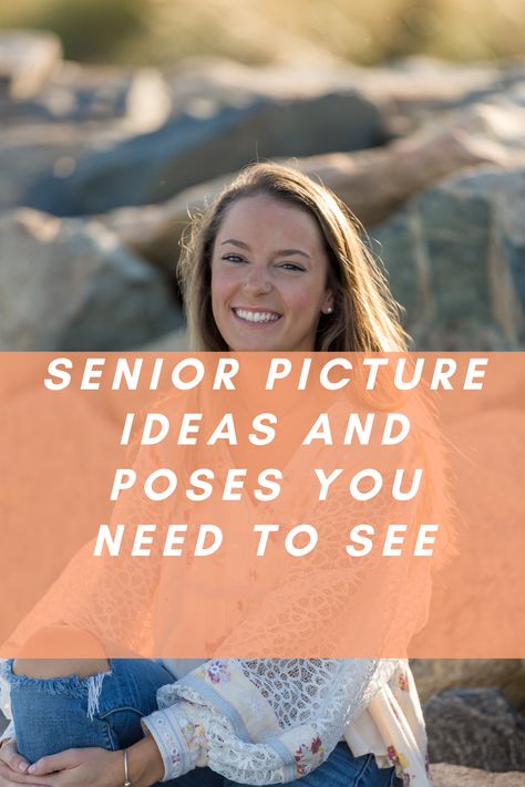 SENIOR PICTURE IDEAS AND POSES YOU NEED TO SEE - Tips you need to know for the best senior photos. When it comes to senior pictures you want to be creative and different. Take a look at my ideas and others’ to give you some needed inspiration. Outside Senior Pictures, Casual Senior Pictures, Senior Pictures Locations, Outdoor Senior Pictures, Senior Year Pictures, Cute Senior Pictures, Creative Senior Pictures, Senior Picture Props, Senior Photoshoot Poses