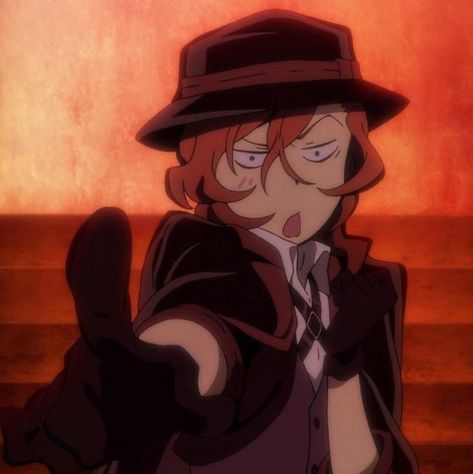 Chuuya Nakahara, An Anime, Red, Hair, Anime