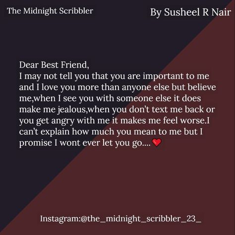 Msg For Bestie, Emotional Message For Best Friend, Dear Best Friend Letters, Best Friend Funny Quotes, Bestie Quote, Friend Funny Quotes, Best Friend Text Messages, Friendship Rules, Lines For Best Friend