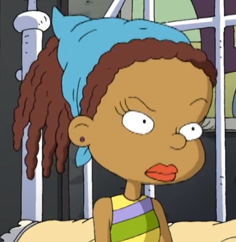 black girl, icon, mood, nickelodeon, nicktoons, aesthetic Susie Carmichael, I Like Pretty Things, Rugrats All Grown Up, Girl Cartoon Characters, Nickelodeon Cartoons, Iconic Wallpaper, Black Cartoon Characters, Dope Cartoon Art, Black Anime Characters