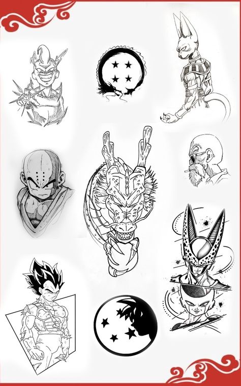 Small Dragon Ball Tattoos, Small Goku Tattoo, Simple Dragon Ball Tattoo, Dragon Ball Small Tattoo, Dbs Tattoo, Dbz Tatoos, Dragonball Tattoo Ideas, Dragon Ball Z Tattoo Design, Dbz Tattoo Ideas