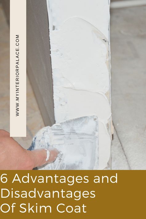 Skim coating is a simple and effective option to smooth damaged walls and ceilings. It is gaining great popularity in the modern era, and for all the good reasons. For starters, the technique offers numerous benefits over other repairing alternatives. But is skim coating worth it, or can your renovation project survive without it? This post features the advantages and disadvantages of a skim coat to help you decide whether or not it is worth adding an extra step to your house revamp project. Concrete Floor Repair, Front Porch Stairs, Interior Crocodile Alligator, Skim Coating, Porch Stairs, Smooth Ceiling, House Renovation Projects, Wall Repair, The Elephant In The Room