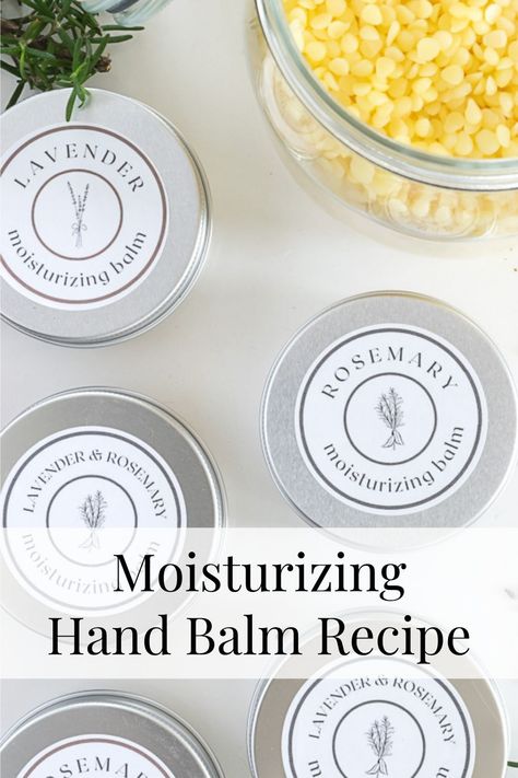 If, like me, your hands, knuckles, fingers, cuticles have born the burden of crafting and gardening, this Moisturizing Hand Balm has your name all over it! Really easy to make and customize. And makes great gifts for your fellow crafters, knitters, and gardeners. Diy Hand Cream, Homemade Balm, Homemade Body Care, Balm Recipe, Hand Salve, Inexpensive Gifts, Hand Balm, Homemade Bath Products, Diy Body