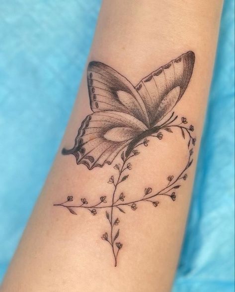 Ribbon Wrist Tattoo, Lymphoma Tattoo, White Butterfly Tattoo, Pink Ribbon Tattoos, Mastectomy Tattoo, One Tattoo, Awareness Tattoo, Ribbon Tattoos, Mother Tattoos