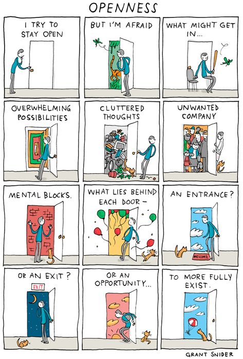 INCIDENTAL COMICS: February 2020 Incidental Comics, Grant Snider, Personalidad Infj, Life Comics, Online Comics, Stream Of Consciousness, Sketch Notes, Learning English, Mental And Emotional Health