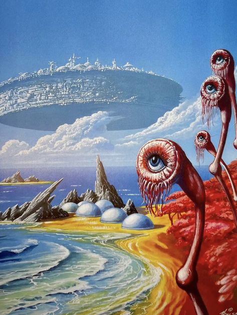 Perry Rhodan, Bd Art, Scifi Art, 70s Sci Fi Art, Cosmic Horror, Bd Comics, Occult Art, Pulp Art, Science Fiction Art