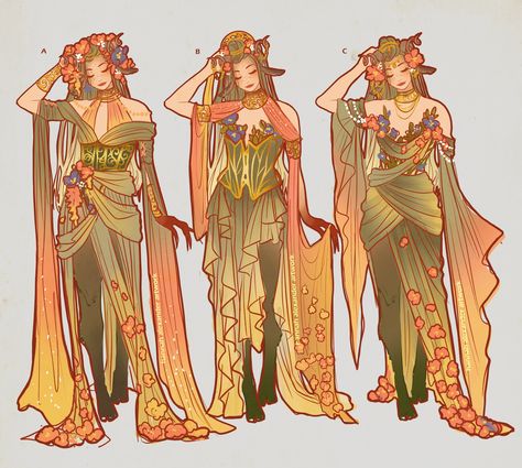 Hannah Alexander Artwork, Rpg Clothes, Hannah Alexander, Critical Role Cosplay, Critical Role Characters, Alphonse Mucha Art, Mucha Art, Art Nouveau Poster, Fantasy Concept Art