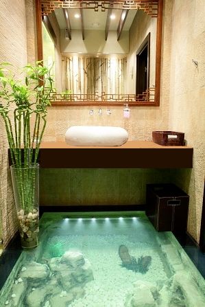 #Inspiración #Baños #Decoración #Interiores #Original #Aquariums Kolam Koi, Bath Board, Home Aquarium, House Goals, Beautiful Bathrooms, Bad News, Aquariums, Blood Pressure, 인테리어 디자인