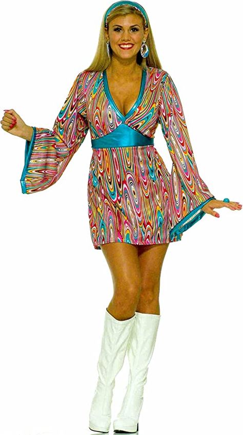 1960s Costumes, Revolution Costumes, 70s Costume, Swirl Dress, Sixties Fashion, Costume Collection, 60s Dress, Mod Fashion, Dress Costume