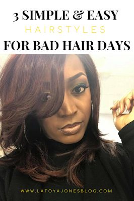 Never have another bad hair day with these simple and easy bad hair days! (www.latoyajonesblog.com) Brunette Hairstyles Braids, Braid With Natural Hair, Braided Hairstyles Protective Styles, Hairstyles Crown Braid, Wedding Hairstyles Step By Step, Braids Wedding Hairstyles, Kids Bob Haircut, Easy Work Hairstyles, Bob Haircut For Round Face