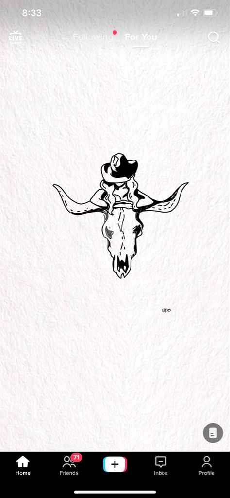 Lainey Wilson Tattoo Ideas, Country Spine Tattoos For Women, Western Sternum Tattoo Women, Western Sternum Tattoo, Western Spine Tattoos For Women, Rodeo Tattoo, Western Floral Tattoo, Longhorn Tattoo, Western Tattoo