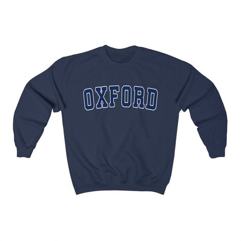 Oxford Sweatshirt by varsitymerch * 50% Cotton; 50% Polyester * Medium - Heavy fabric * Soft fleecy lining * Air-jet spun yarn with a soft feel and reduced pilling * Ribbed knitted elastic collar * Unisex sizing - runs true to size All items are made printed to order. Please expect slight color variances between the mock-up images on screen and the final printed design. *SIZES ARE UNISEX* - We'd suggest your usual size for a regular fit, or sizing up for a more relaxed fit. - Please see the size Funny Sweater, Texas Shirts, Funny Sweaters, Gym Fits, College Sweatshirt, Oversized Pullover, Mom Sweatshirt, Funny Sweatshirts, Workout Sweatshirt