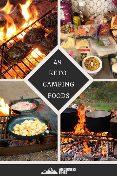 Who says camping trips need to disrupt your keto diet? With these wonderful food ideas, recipes, and tips, staying keto on your adventure will be a breeze. Keto Campfire Meals, Keto Camping Recipes, Keto Camping Meals, Keto Camping Food Ideas, Camping Keto, Foods For Camping, Keto Camping Food, Keto Camping, Food Ideas Recipes