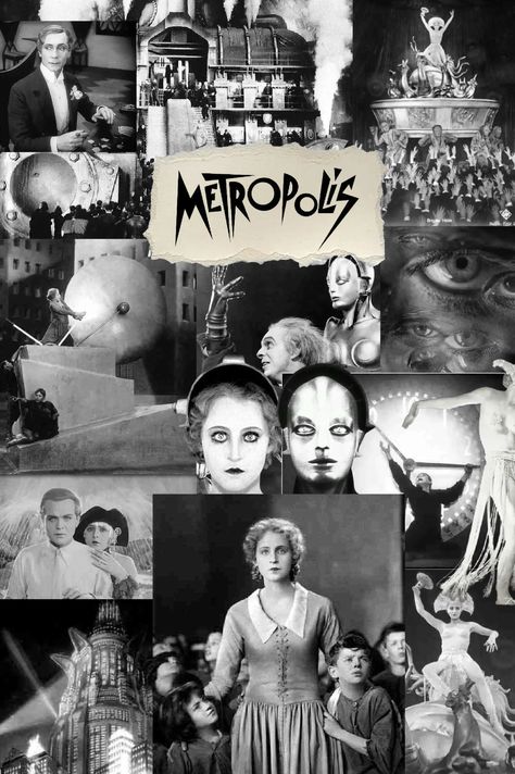 Maria Metropolis, Metropolis 1927 Aesthetic, Metropolis Concept Art, Magic Metropolis, Metropolis Movie, Metropolis Film, Metropolis Poster, Metropolis 1927, Smoothie Packs