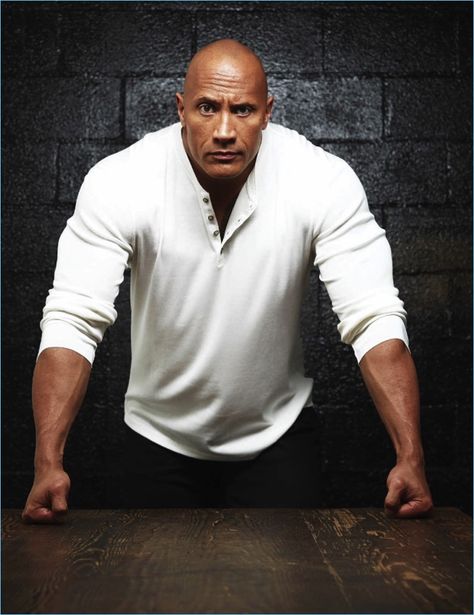 Dwayne 'The Rock' Johnson covers the latest issue of Emmy magazine. John Russo photographs the Ballers actor with help by stylist Robert Mata. The Rock goes casual for the outing, wearing essentials such as the Dwaney The Rock Johnson, Dwane Johnson, Wwe The Rock, Rock Johnson, The Rock Dwayne Johnson, Dwayne The Rock, Dwayne Johnson, Photography Poses For Men, Poses For Men