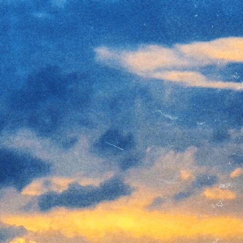 Yellow Header, Yellow Aesthetic Pastel, Blue Aesthetic Pastel, Yellow Sky, Orange Aesthetic, Yellow Art, Yellow Wallpaper, Blue Painting, Calming Colors