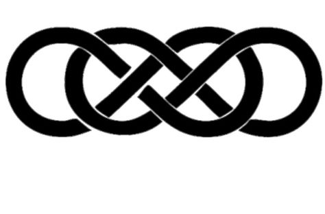 Double infinity  #revenge #emilythorne Double Infinity Symbol, Double Infinity Tattoos, Wolf Paw Tattoos, Angel Wings Tattoo On Back, Back Angel, Guys Back, Tattoo Son, Wolf Tattoos Men, Double Infinity