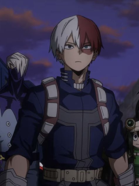 Todoroki Hero Suit, My Hero Academia Characters, My Hero Academia Todoroki, Shouto Todoroki, Todoroki Shouto, Icy Hot, Disney Princess Fashion, Anime Baby