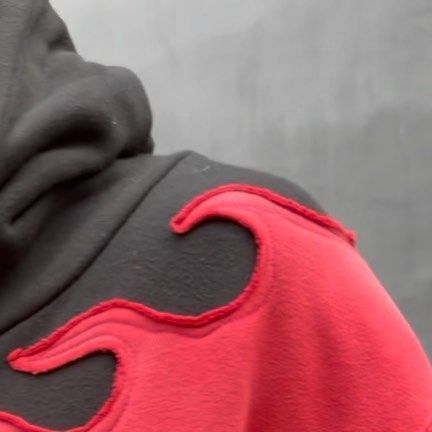 Hoodie Redesign, Red Sweatshirt With Adjustable Hood For Streetwear, Red Patchwork Sweatshirt For Streetwear, Hooded Patchwork Sweatshirt For Streetwear, Reworked Long Sleeve Winter Outerwear, Reworked Sweater, Hoodies Ideas, Reworked Sweatshirts, Reworked Hoodie