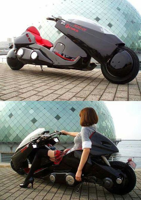 Akira Bike, Kaneda Bike, Bike Garage, Otto Schmidt, Motorbike Design, Futuristic Motorcycle, Motorcycles And Scooter, Motor Mobil, Concept Motorcycles