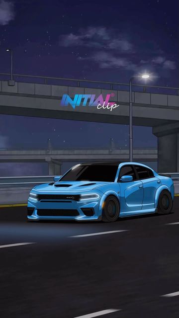 Doge Car, Initial Clip Car, Initial Clip, Dodge Charger Hellcat Srt, Blue Hellcat, Scatpack Charger, Scat Pack Challenger, Charger Srt Hellcat, Dodge Srt