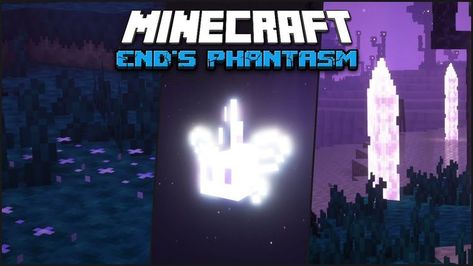 End's Phantasm Mod (1.21.1, 1.20.1) - End Update for Minecraft Minecraft Forge, Minecraft Seed, Map Minecraft, Cool Games, Minecraft Pe, Ios Games, Biome, Minecraft 1, Minecraft Mods