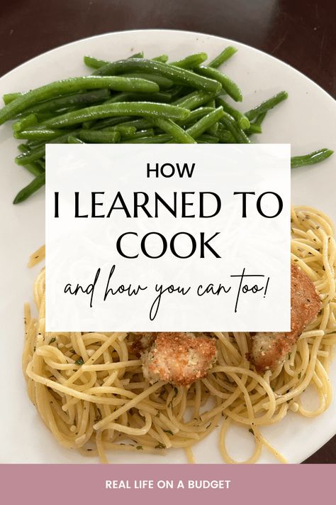 Don't know how to cook? No problem! Let's learn to cook together! How To Start Cooking At Home, How To Be A Better Cook, How To Learn How To Cook, How To Start Cooking, How To Be A Good Cook, Learn How To Cook, Learning To Cook Recipes, Learning Cooking, Financial Stewardship