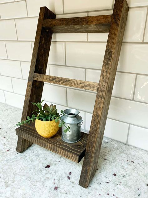 Kitchen ladder decor