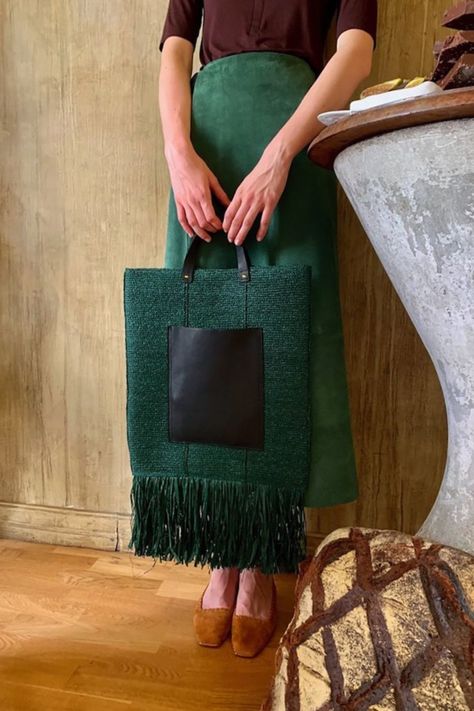 Albus Lumen, Sewing Handbag, Diy Bag Designs, Resort 2020, Lv Bags, Macrame Bag, Jute Bags, Fabric Bags, Crochet Bags