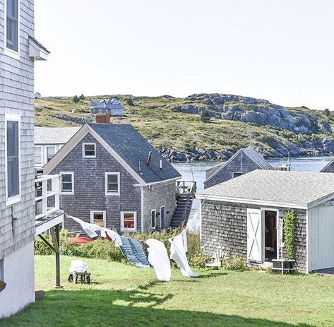 Moving To Maine, Stilt Houses, Monhegan Island, Tiny House Village, Maine Living, Maine Travel, New England Travel, Canada Road Trip, House By The Sea