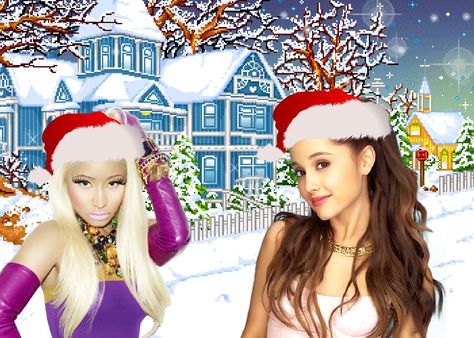 Nicki Minaj Christmas, Ariana Grande Christmas, Merry Chrysler, Profile Pictures, Nicki Minaj, Photo Dump, Ariana Grande, Profile Picture, Rap