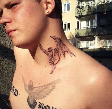 Yung Lean Tattoo, Lean Tattoo, 12 Tattoos, Yung Lean, Under Your Spell, Steve Lacy, Basic Shapes, Dragon Tattoo, Get A Tattoo