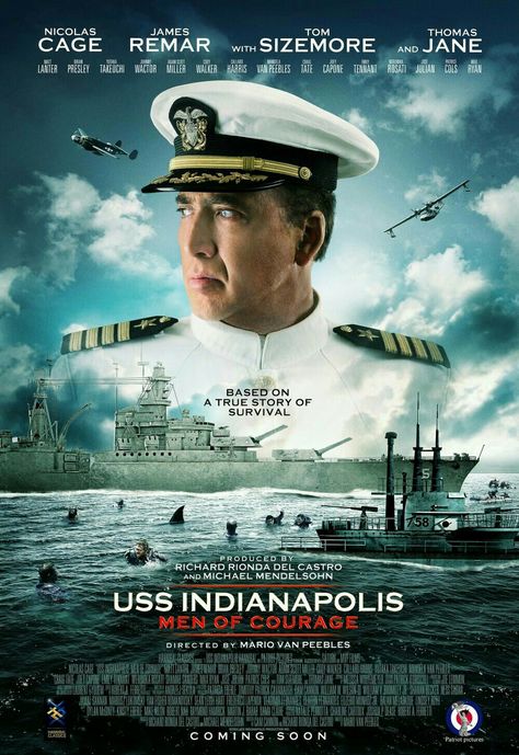 ? Uss Indianapolis, Tom Thomas, Thomas Jane, Oscar Award, Best Movie Posters, Septième Art, Tv Series Online, Nicolas Cage, Moving Pictures