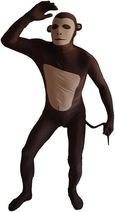 Amazon.com: Aniler Men's and Women's Spandex Monkey Costume Adult Monkey Cosplay Halloween Monkey Bodysuit (Small, Monkey) : Clothing, Shoes & Jewelry. As an Amazon associate, I earn from qualifying purchases. All Black Costumes, Monkey Outfit, Monkey Onesie, Carnival Halloween Party, Monkey Costume, Colour Party, Costume Bodysuit, Small Monkey, Monkey Man