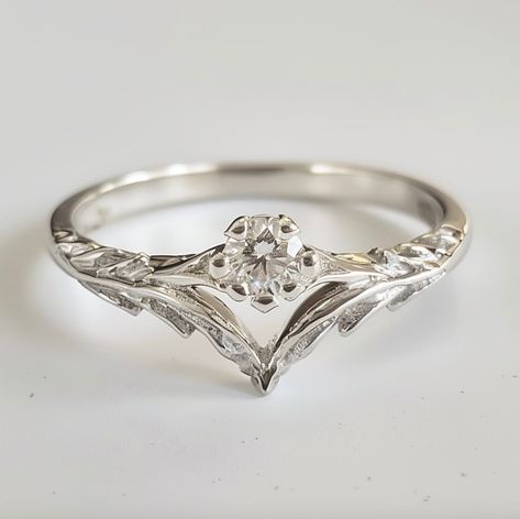 *Shank - Solid sterling silver, 14k gold, rose gold, white gold.  *Gem: Moissanite Diamond 4.5mm Check other matching band: https://www.etsy.com/shop/JadedDesignNYC?ref=seller-platform-mcnav§ion_id=48189975 *The Jewelry in my store is packed with nice gift box.  Gift Boxes: To keep costs low and to prevent excess waste, multiple rings and earrings may be arranged in one box. If you require more than one box for gifts, please include a note at checkout and we will happily include additional boxes Sterling Silver Engagement Bands, Raw Cut Wedding Ring, Pretty Engagement Rings Silver, Non Traditional Promise Rings, Classic Silver Engagement Ring, Silver Gem Rings, Wedding Rings Silver Unique, Alternative Wedding Rings Silver, Vintage Silver Wedding Rings