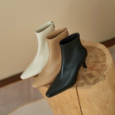 Chiko Shoes, Square Toe Shoes, Block Heel Ankle Boots, Stiletto Boots, Block Heel Boots, Heeled Ankle Boots, Boot Shoes Women, Chunky Heels, Leather Heels